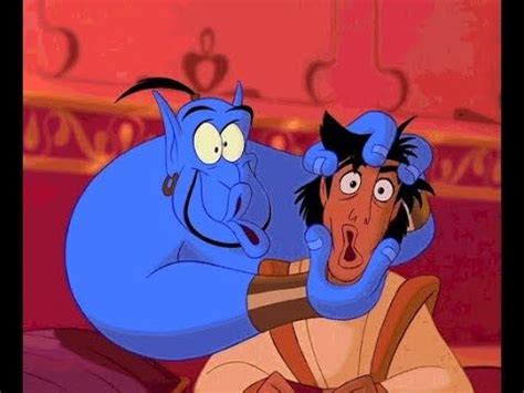 Aladdin Best Of Genie Impressions Funny Moments HD Disney Funny Disney Duos