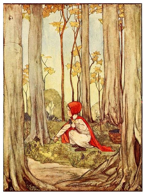 012 Caperucita Roja Favourite French Fairy Tales 1921 Ilust Rie
