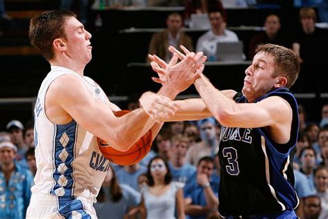 Tyler Hansbrough Of The North Carolina Tar Heels Attempts A Steal
