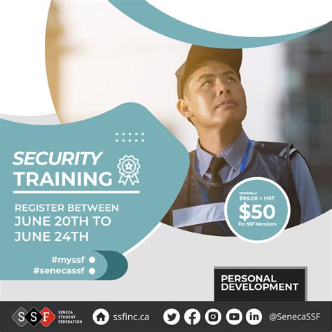 Security Guard Training Seneca Student Federation