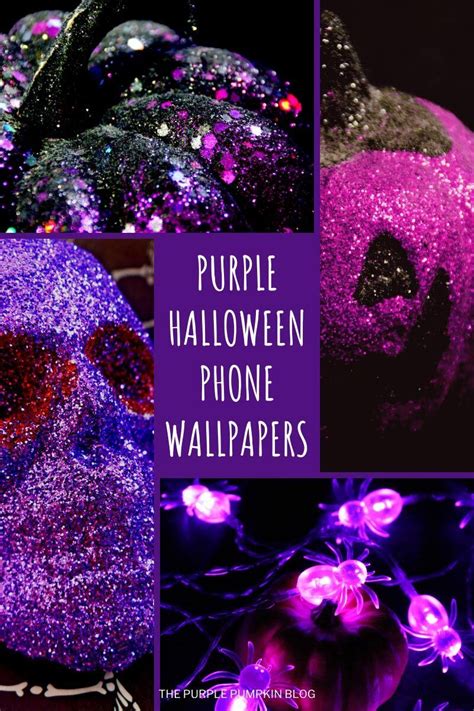 Halloween Purple Wallpapers Wallpaper Cave