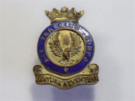 100 Original Ww2 Air Training Corps Lapel Badge World War Wonders