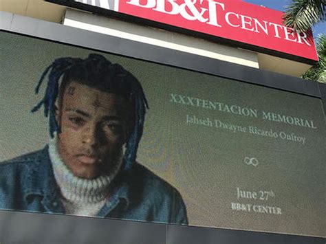 Memorial Set At Bbandt Center For Slain Rapper Xxxtentacion
