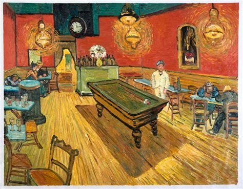 The Night Caf Van Gogh Reproduction Van Gogh Studio