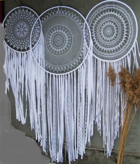 Giant Dream Catcher Wall Hanging Large Dream Catcher Etsy