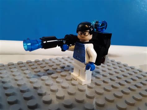 Tf2 Blu Medic Made From Lego Tf2