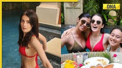 In Pics Radhika Madans 28th Birthday Was All About Pool Party In Red Bikini With Her ‘soulmates
