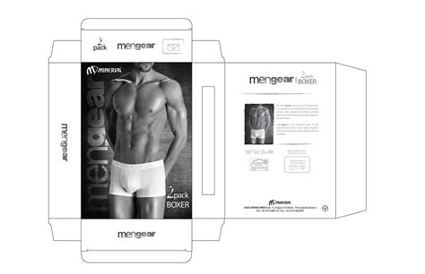 Mengear Underwear Packaging On Behance