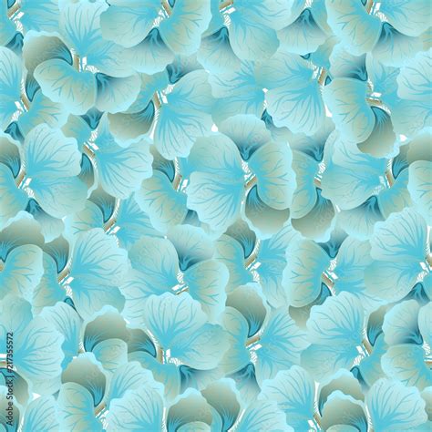 Vintage Blue Flower Pattern Background Best Flower Site