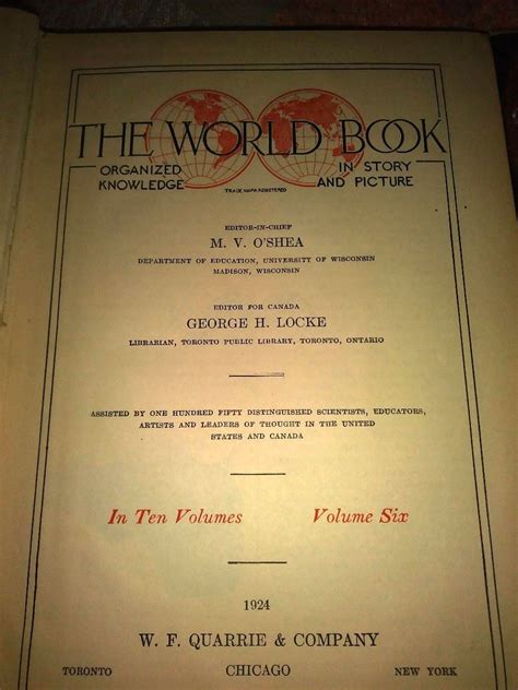 Value Of 1924 World Book Encyclopedia Thriftyfun