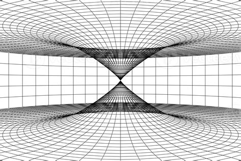 Space With Perspective Grid Line 3d Rendering 24856491 Png