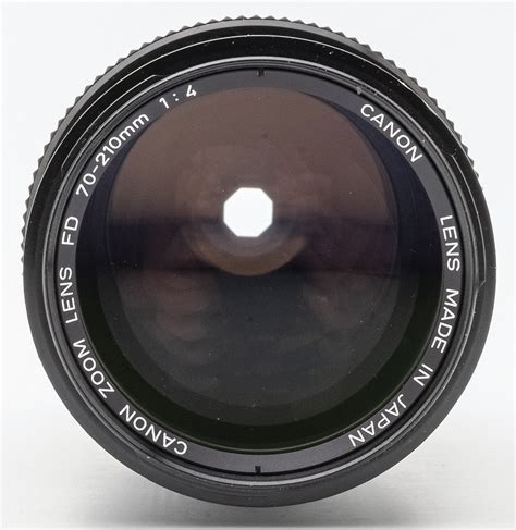 Canon Macro Zoom Lens Fd 70 210mm 70 210 Mm 14 4 Ebay