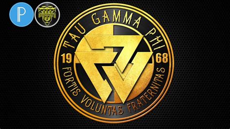 Tau Gamma Phi Triskelion Logo PixelLab Tutorial Fan Made