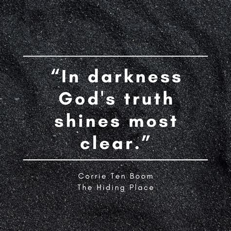 Corrie Ten Boom Quote The Hiding Place