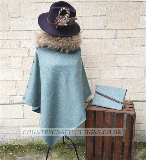 Pin On Tweed Capes Ponchos Wraps And Shoulder Wraps