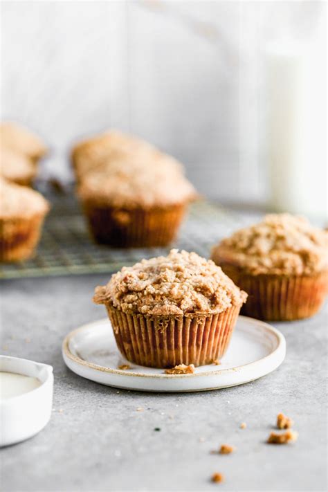Coffee Cake Muffins With Streusel Topping