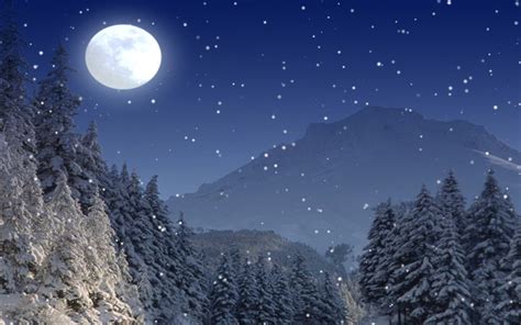 Falling Snow Animated Wallpaper Wallpapersafari