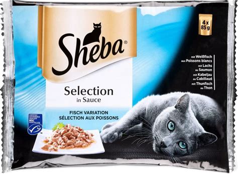 Sheba Cat Food Delice With Fish 4pack