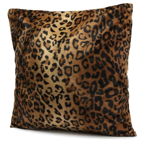 Animal Zebra Leopard Print Pillow Case Sofa Waist Throw