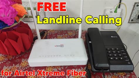 How To Connect Airtel Xtreme Fibre To Landline Phone Unboxing Beetel