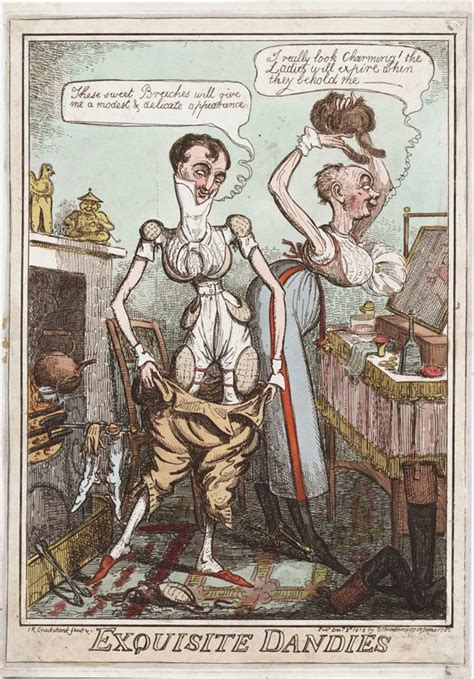 Французкая карикатура и мода caricature regency era historical cartoons