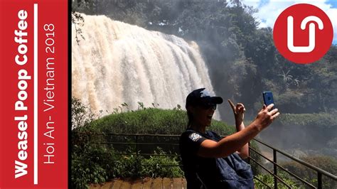 Weasel Poop Coffee And Elephant Falls Dalat Vietnam Travel Vlog Youtube