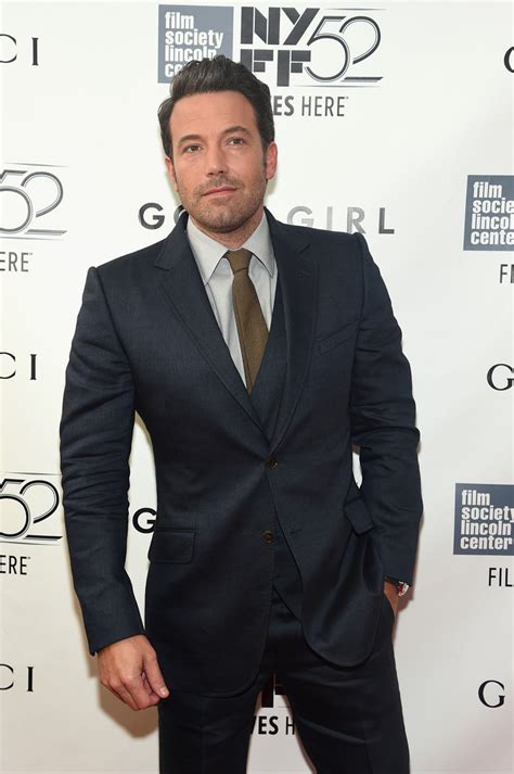 Ben Affleck Wears Three Piece Suit For Gone Girl World Premiere The