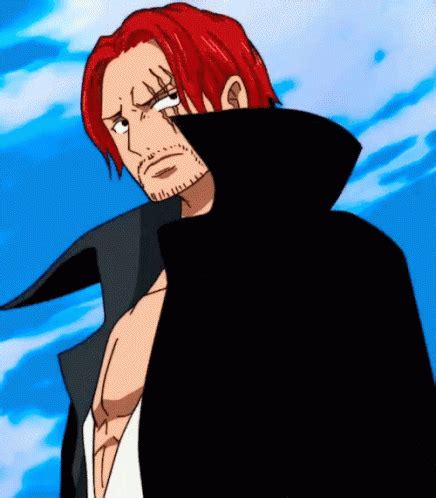 Shanks One Piece Gif Shanks Onepiece Redhairedshanks Discover Share Gifs