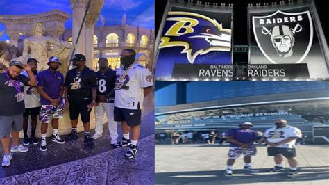 Ravens Vs Raiders Las Vegas Weekend Vlog Youtube