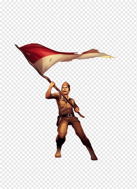 Gambar Kartun Bendera Indonesia Bonus