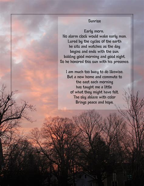 Latter Day Saint Poetry By Loretta Harbertson Sunrise