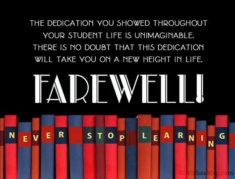80 Best Farewell Messages For Students Wishesmsg 2023