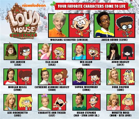 Nickelodeon Reveals Live Action ‘a Loud House Christmas Cast And Clip Animation World Network