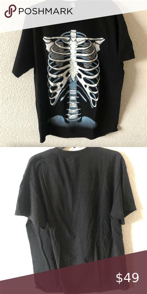 Spotted While Shopping On Poshmark Alstyle Ribs Bones Mens T Shirt Xl Poshmark Fashion