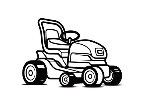 Lawn Mower Coloring Pages Top Free Printable Designs