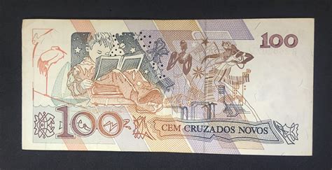 C 214 CÉdula 100 Cruzeiros 1990 Banco Central Do Brasil Cmb