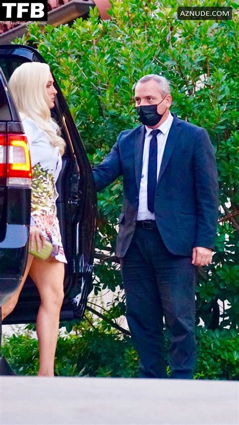Erika Jayne Sexy Seen Showing Off Her Toned Legs At The Rhobh Filming