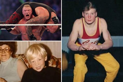Brock Lesnar Through The Ages From Angelic Kid To High School