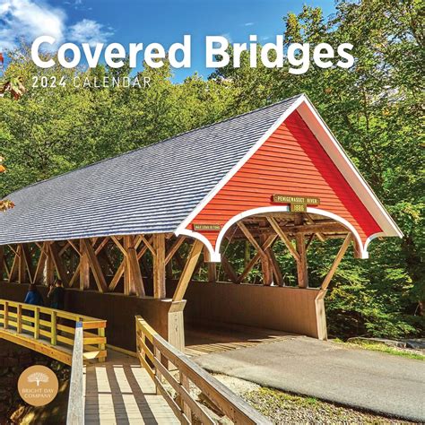 Covered Bridges 2024 Wall Calendar