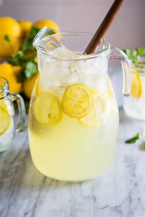 easy homemade lemonade is a fresh squeezed lemonade recipe made with just 3 ingredients it s