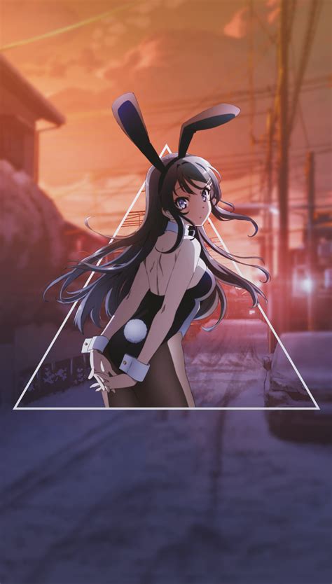 Anime Anime Girls Picture In Picture Seishun Buta Yarō Wa Bunny Girl Senpai No Yume Wo Minai