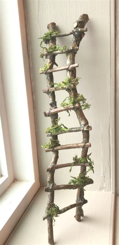 Rickety Ladder ~fairy Ladder Handcrafted By Olive Fairy Accessories