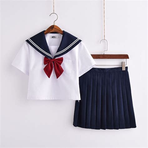 New Arrival Sailor Suit School Uniform Sets Jk School Uniforms For