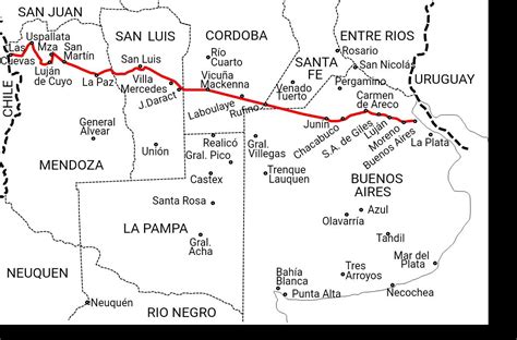 Ruta Nacional Rutas Nacionales Mapas Rutas Geografia Mapas