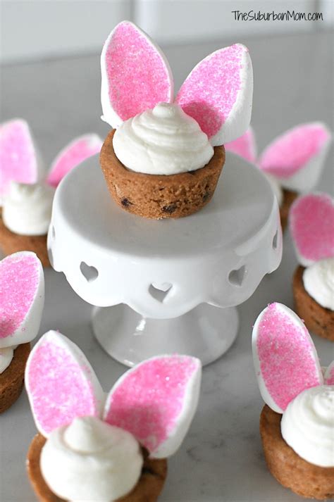 Easter sunday grocery shopping might have to wait. Easter Bunny Cookie Cups - The Suburban Mom