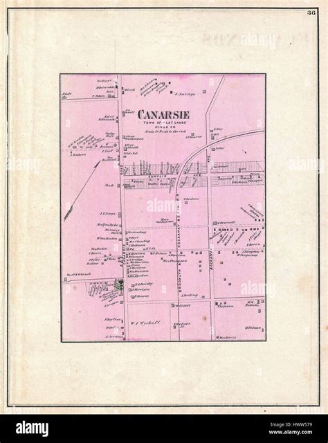 1873 Beers Map Of Canarsie Brooklyn New York City Geographicus