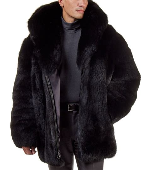 Black Fur Coat Jacket Tradingbasis
