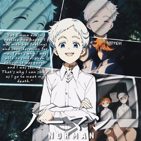 Norman The Promised Neverland Anime Neverland Neverland Quotes