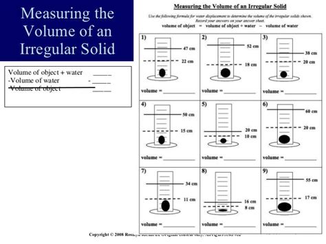 How To Find The Volume Of A Irregular Solid