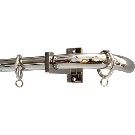Polished Nickel Finish • Ona Drapery Hardware